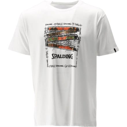 Spalding Logo Ss23 T-shirt Wit