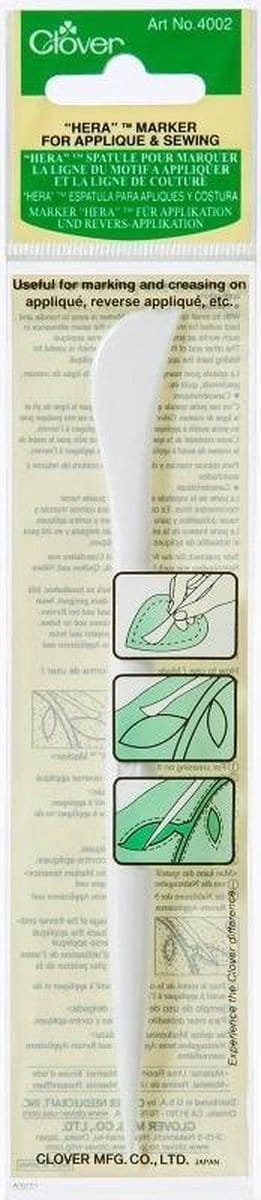 Clover Hera marker om vouwlijnen in stof te maken