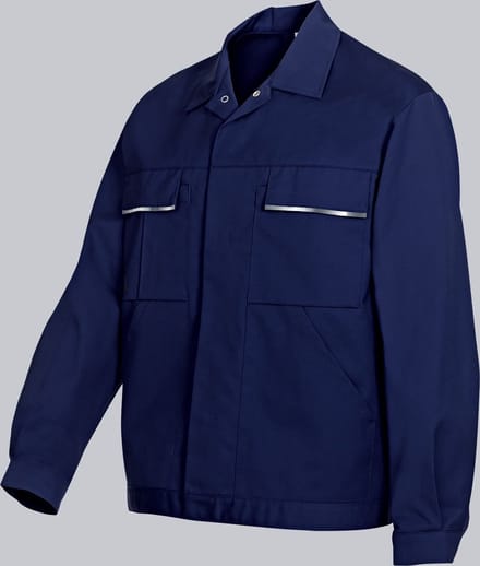 BP® 1602 WERKJACK MET BLINDE KNOPEN | maat 60/62 | Navy