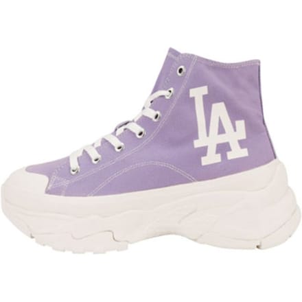 MLB Chunky High Fashion Koreaanse Stijl Canvas Schoenen Unisex Sneakers Paars 32SHU1111-07V 38 gray