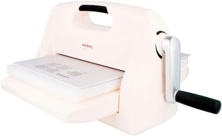 Stansmachine - Creatieve machine - Hobbyprojecten maken - Micro instelknop - 22.5 cm opening - Wit