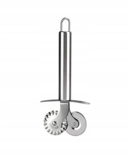 Galicja Practico Serie - Dubbel Deegsnijwiel - Ergonomisch Handvat - Roestvrij Staal