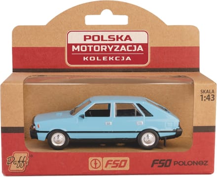 Daffi Polonez Serie - Speelgoedauto - Blauw - Schaal 1:43
