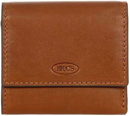 BRIC'S Leren Portemonnee Volterra Purse Black Zwart