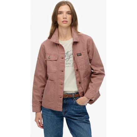 Superdry Chore Jack Pink Grootte: 34