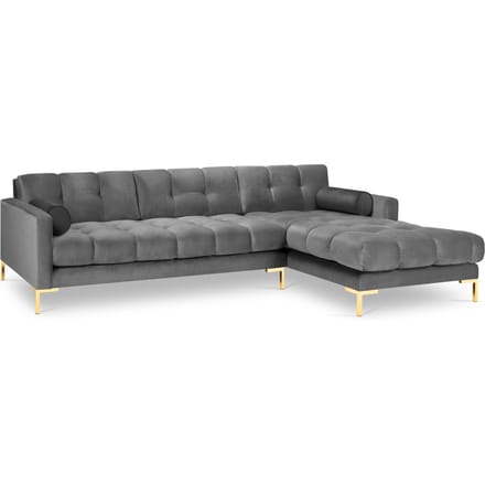 Hoekbank Bali rechts velvet | Cosmopolitan Design