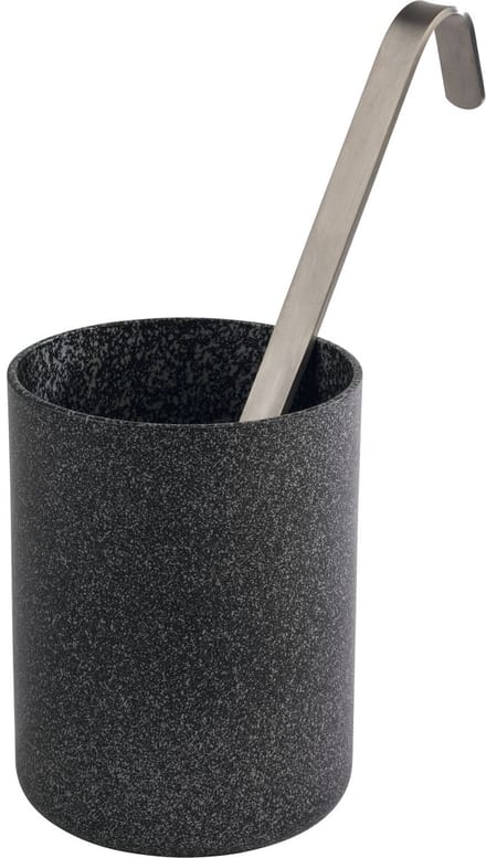 APS verbandpot/flessenkoeler, hoogte 150 mm, ø 115 mm zwart/zilver
