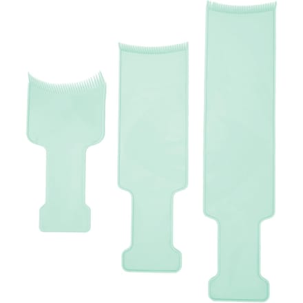 3 stuks Highlightbord Barbershop Kapsalon Haarkleur Sectioneerpeddel Set Kappersgereedschap voor groen