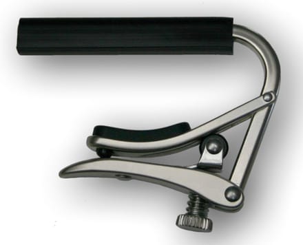 Shubb C2N Brushed Nickel Standard capo voor klassieke gitaar