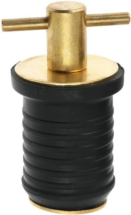 Afvoerstop Boot - Waterplug T-greep - Waterdicht Maken - Goede Afdichting - 25mm - Zwart