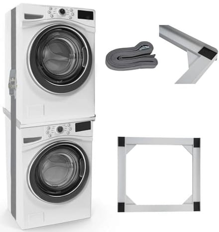 CLP Opbouwmeubel voor wasmachines - Ombouw - Verhoger - Rek - Aansluitframe -, Inhoud:Aansluitframe