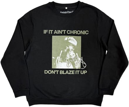 Snoop Dogg - Chronic Signature Sweater/trui - S - Zwart