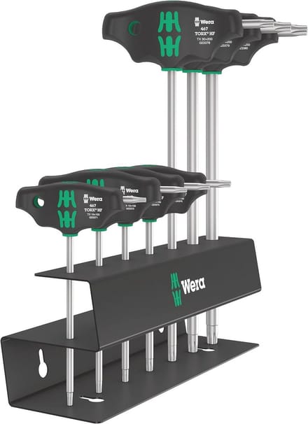 TORX Schroevendraaierset 7-delig met Houderfunctie - Ideale Grip en Ergonomisch Ontwerp