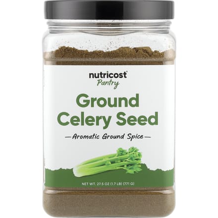 Nutricost, Voorraadkast, Selderijzaadpoeder, 771 g (27.5 oz)
