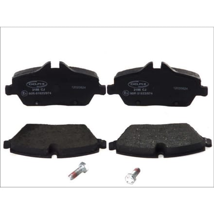 Remblokset DELPHI LP2186, voor