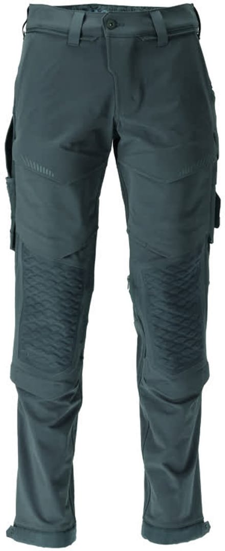 Mascot Customized Broek met kniezakken 22179-652 - Bosgroen - C47 - 76