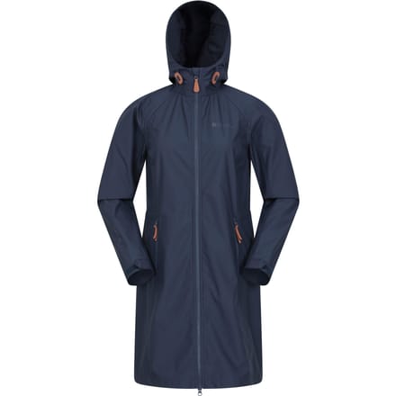 Mountain Warehouse Dames/Dames Ioana Longline Zachte Shell Jas (Marine)