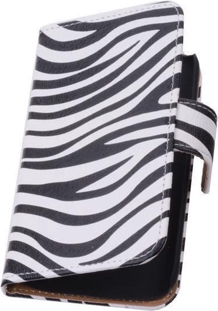 Zebra Samsung Galaxy Note 3 Book Wallet Case Hoesje