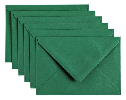 Papicolor Envelop C6 dennengroen 105gr-CV 6 st 302950 - 114x162 mm