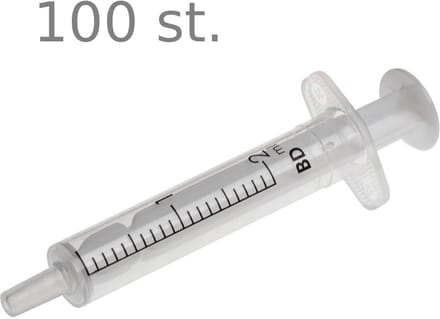 BD Discardit 2ml - injectiespuit - 100 stuks