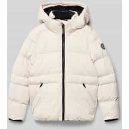 Gewatteerd jack met labeldetail, model 'MANAY’