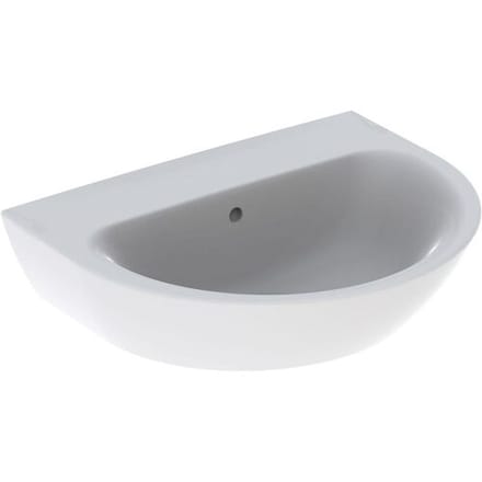 Geberit Renova washbasin 60 x 48 cm without tap hole with overflow 500.659.01.1