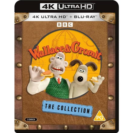 Wallace & Gromit - The Collection - 4K Ultra HD & Blu-ray - Import