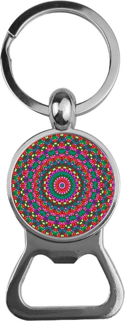 Bieropener Glas - Mandala