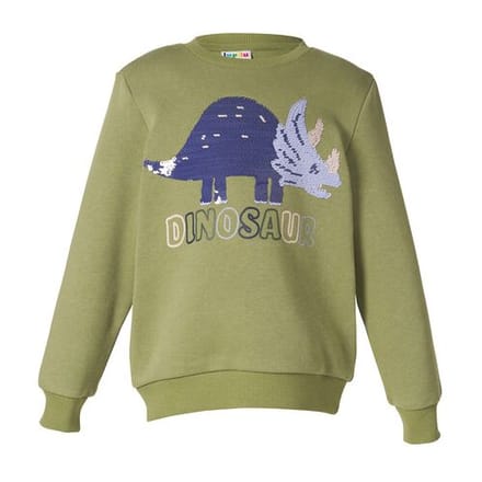 LUPILU Kinder sweater (groen, 122/128)