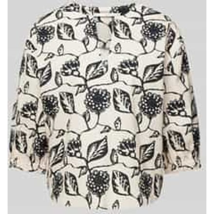 Blouse met V-hals