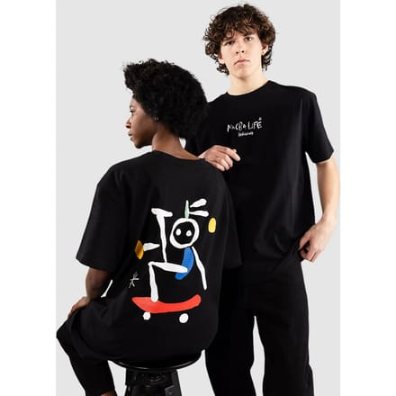 Macba Life Skateboy T-Shirt zwart