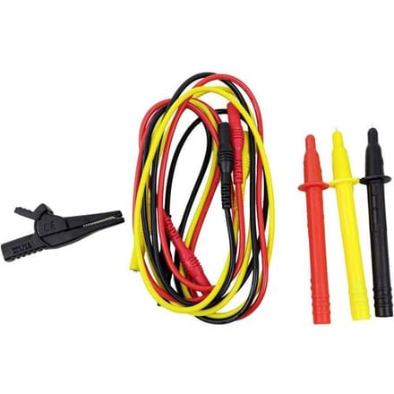 Testboy Messleitungssatz Testboy TV 410 N Meetsnoerenset Rood, Geel, Zwart 1 set(s)