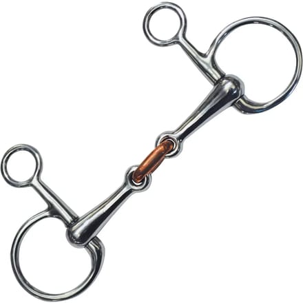 Baucher dubbel snaffle bit voor paarden Privilège Equitation