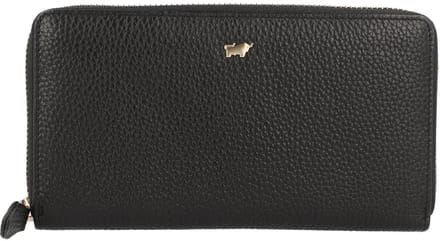 Braun Büffel Asti Portemonnee RFID-bescherming Leer 19 cm - Dames - Horizontaal - schwarz