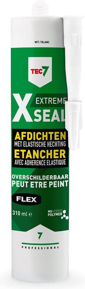 X-Seal - Adichting voor alles en overal - Tec7 - 310 ml koker Wit
