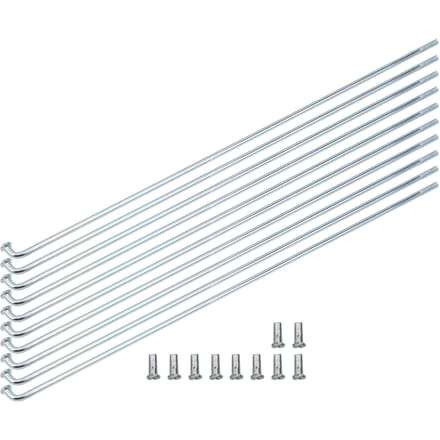 10 stuks 13G 2.2mm Fietsspaken IJzer Mangaan Spaken Fiets Driewieler Accessoires white