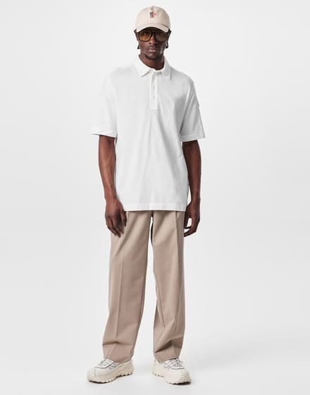 Polo shirt met logo-patch