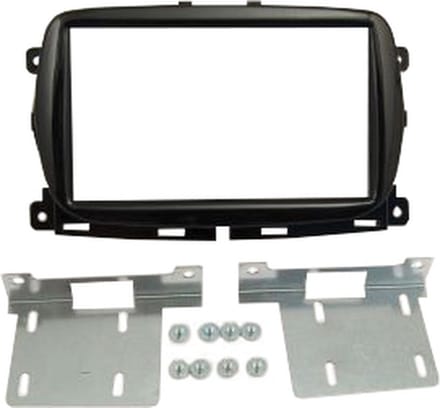 2-DIN paneel Abarth 500 vanaf 2017/ Fiat 500 2016-2021