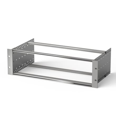 SCHROFF EuropacPRO 19 moduledrager voor backplane, retrofit afscherming, 3 HE, 355 mm
