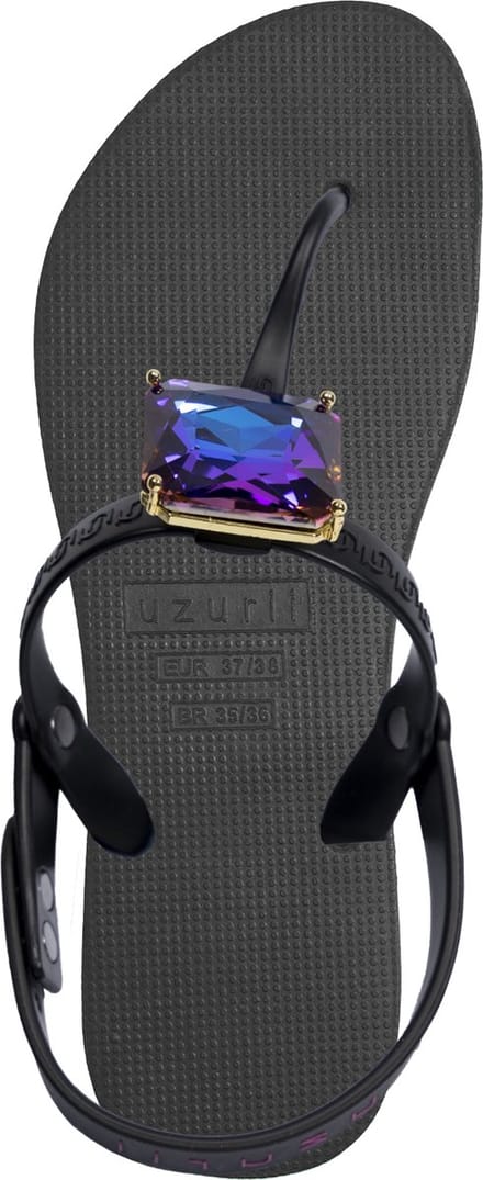 Uzurii | Teenslippers | Dames | Zwart | Maat 41/42