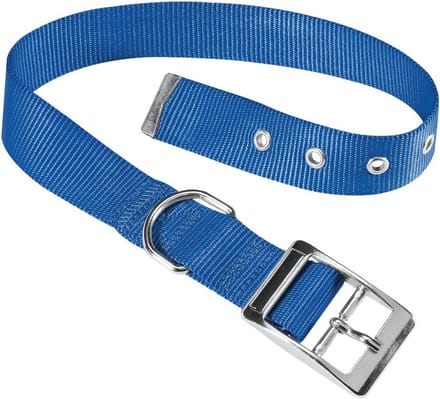 Verstelbare Hondenhalsband van Nylon - Blauw - 45 tot 53 cm