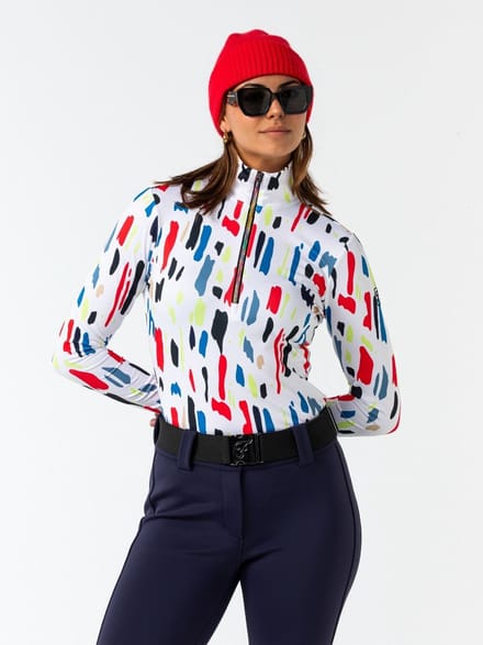 FALCON - oriane skipully - Skipully met rits dames - Wit