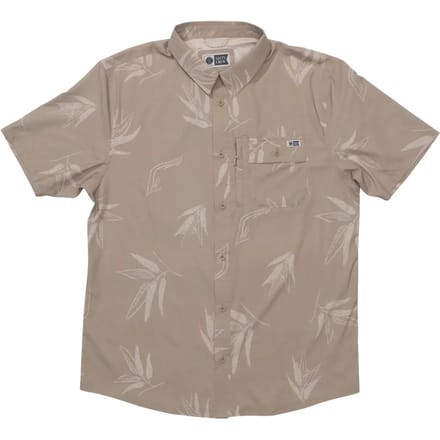Salty Crew Flagship Uv Button Up Shirt bruin