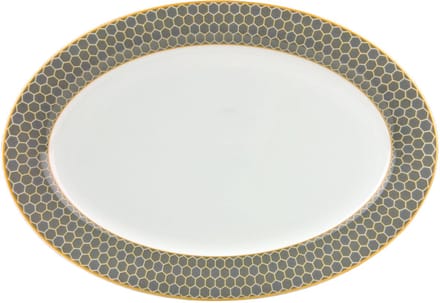 Honing schotel, ovaal 30x21cm