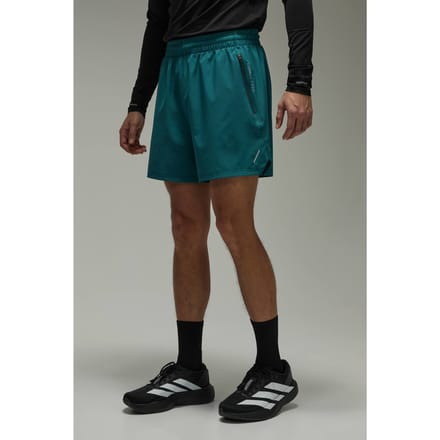 Hardloopshort Met Dubbele Tailleband 5 Inch Gewone Pasvorm | Teal | Size Small