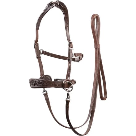 Bitloze hoofdstellen voor paarden Edix Saddles ED2-Rose