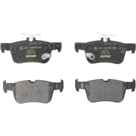 Remblokset TEXTAR 2223101, achter