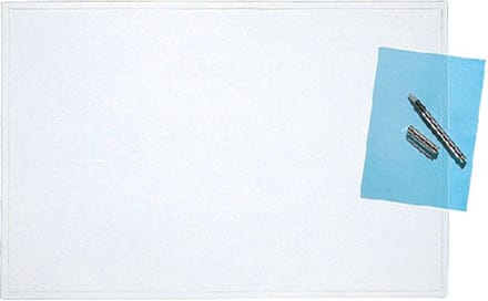 Onderlegger 40 x 60 cm transp mat