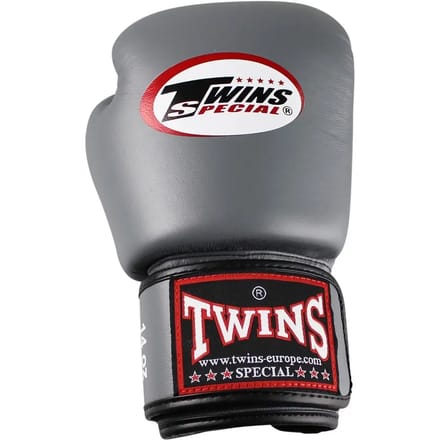 Twins Special BGVL-3 Serie - Leren Bokshandschoenen - Grijs - 10oz