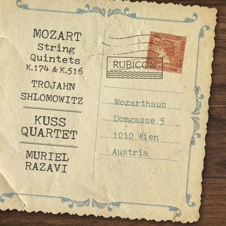 Muriel Razavi & Kuss Quartet - Mozart: String Quintets Nos. 1 & 4 (CD)